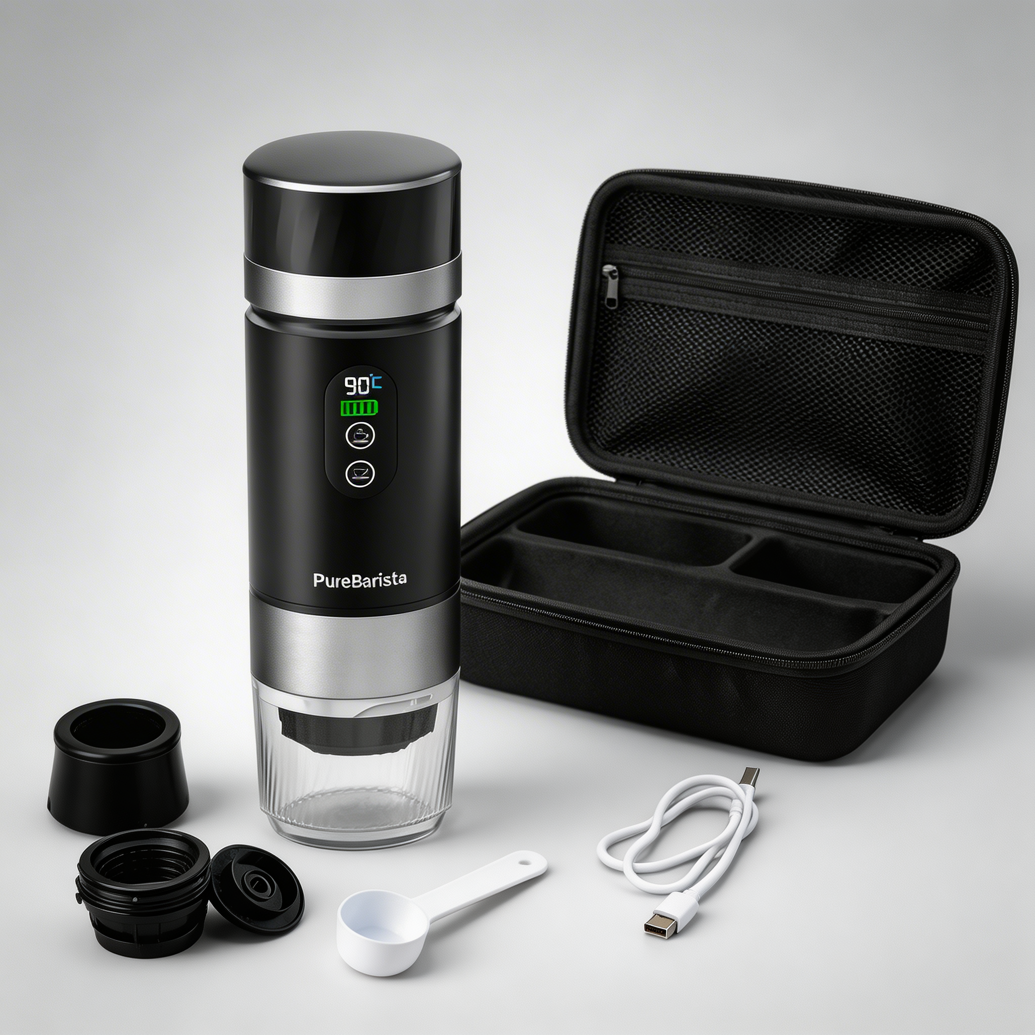 PureBarista Reiseditie — Draagbare Espressomachine